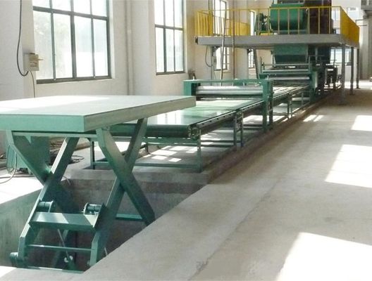 Mgo Board Production Line , Large Format Lightweight Wall Panel Machine