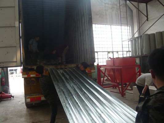 Wysokowydajne urządzenie do produkcji dźwiękochłonnych, ognioodpornych płyt ściennych z tlenku magnezu