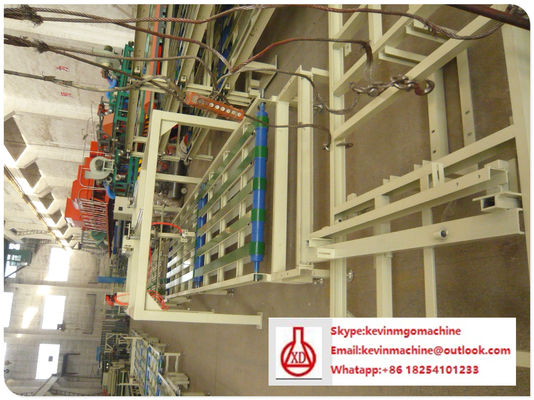 Wysokowydajna maszyna do formowania paneli ściennych do płyt cementowo-włóknowych / płyt warstwowych Mgo