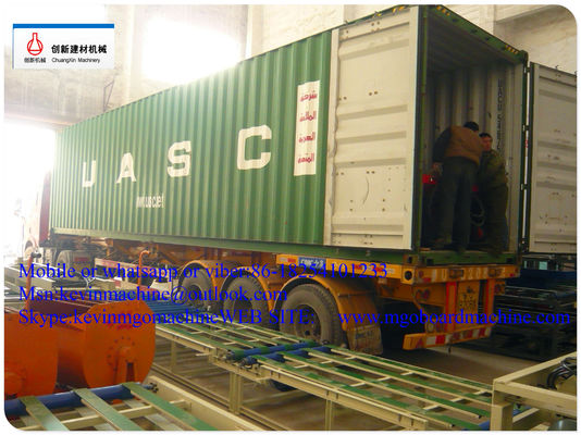 Dostosowany proces produkcji płyt Mgo o grubości z wydajnością 2000 arkuszy dziennie