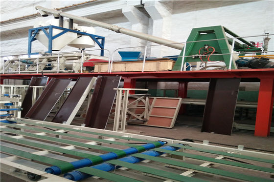 Automatyczna linia produkcyjna do produkcji ognioodpornych płyt gipsowo-magnezowych Mgo