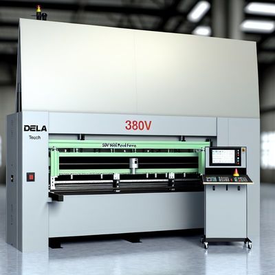Maszyna do formowania paneli ściennych o mocy 380 V z ekranem dotykowym Delta i automatycznym zasilaczem