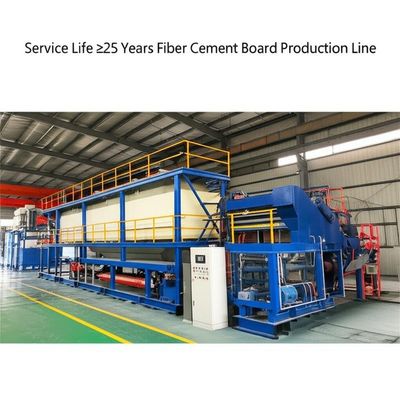 Żywotność ≥25 lat Linia do produkcji płyt cementowo-włóknistych z izolacją akustyczną ≥45dB Przewodność cieplna ≤0,25W/mk