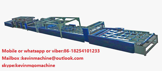 Maszyna do produkcji lekkich ścian z płytą Mgo do rekonstrukcji domu, Linia do produkcji płyt cementowo-włóknistych