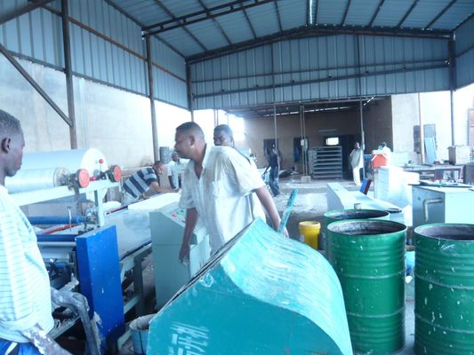 Linia produkcyjna płyt MgO ze strukturą stalową z kontrolą grubości płyty