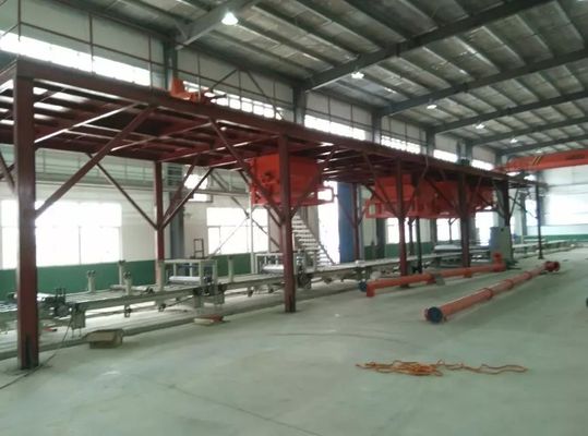 Szklane / PET Film powlekane MGO Waves dachówki płytki dachówki maszyna 3mm - 6mm grubość