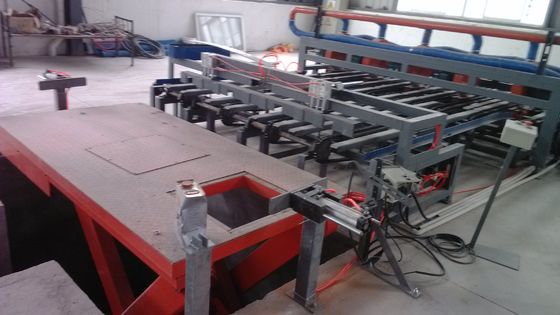 Maszyna do produkcji ognioodpornych płyt falistych z funkcją kontroli grubości płyty