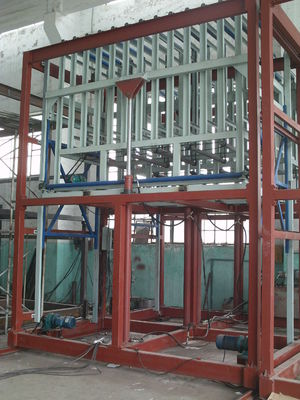 Maszyny do produkcji materiałów budowlanych, ustawialne rozmiary maszyny do tworzenia płyt sandwich z poliuretanu