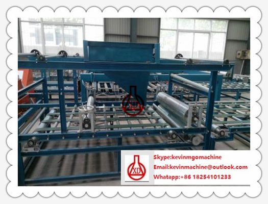 Linia produkcyjna płyt magnezowych z tlenku magnezu dla surowców Mgo / Mgcl / siatki z włókna szklanego