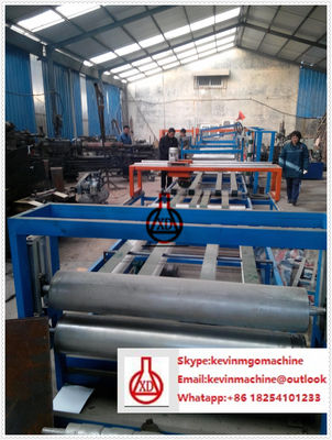 W pełni automatyczna maszyna do produkcji tektury falistej do płyt ściennych z tlenku magnezu