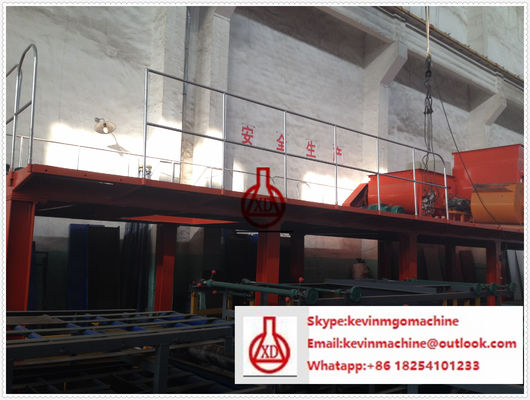 Całkowicie automatyczna maszyna do formowania płyt ściennych z silnikiem o mocy 34 kW