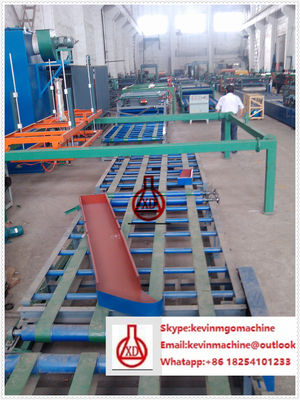 Lekka maszyna do walcowania płyt włóknocementowych konstrukcyjnych, automatyczna maszyna do formowania na zimno