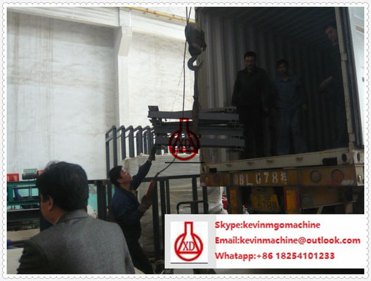 Linia produkcyjna płyt cementowo-włóknistych o grubości 2 - 60 mm do produkcji paneli ściennych