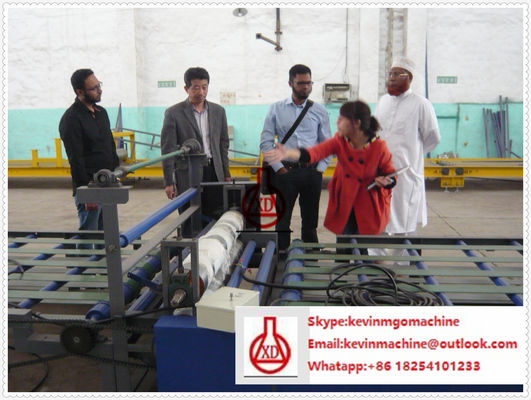 Linia produkcyjna desek Mgo, system podwójnego kanału Roll Style Lekkie maszyny do płyt ściennych