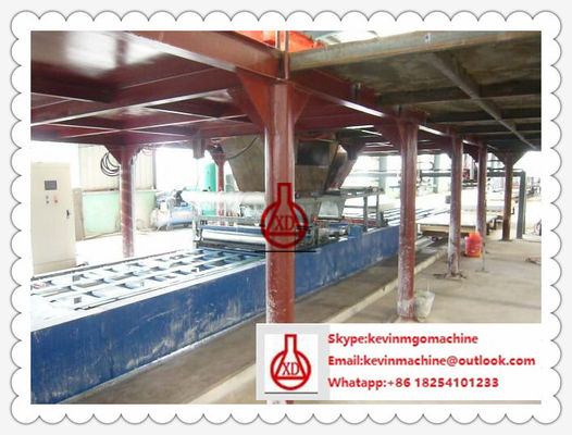 Linia produkcyjna płyt magnezowych, Półautomatyczne maszyny do płyt gipsowo-kartonowych