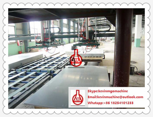 Linia produkcyjna płyt magnezowych, Półautomatyczne maszyny do płyt gipsowo-kartonowych