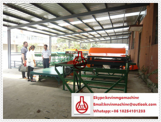 Linia produkcyjna płyt magnezowych, Półautomatyczne maszyny do płyt gipsowo-kartonowych