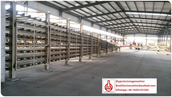 Magnesium Oxide Board Production Line with Pre Curing / Module Stripping Process