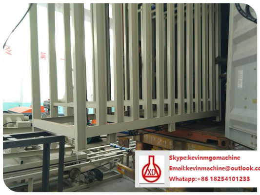 Regulowana maszyna do produkcji ognioodpornych płyt słomianych z automatycznym systemem sterowania