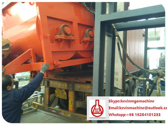 Wydajna maszyna do produkcji płyt słomianych, Automatyczna maszyna do produkcji płyt cementowo-włóknistych Mgo