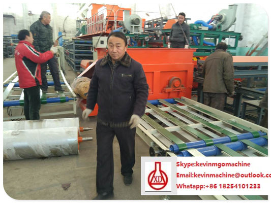 Wydajna maszyna do produkcji płyt słomianych, Automatyczna maszyna do produkcji płyt cementowo-włóknistych Mgo