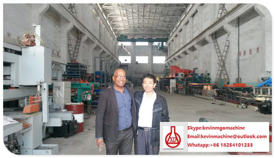 Wielkogabarytowa w pełni automatyczna maszyna do produkcji płyt warstwowych z poliuretanu do budownictwa