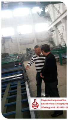 Full Automatic Mgo / Mgcl / Fiber Material Roofing Roll Forming Machine Energy Saving