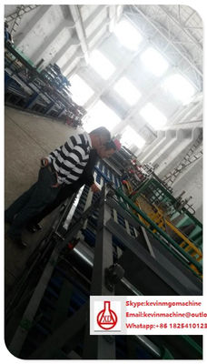 Automatyczne maszyny do produkcji materiałów budowlanych, linia produkcyjna płyt cementowo-włóknistych CE