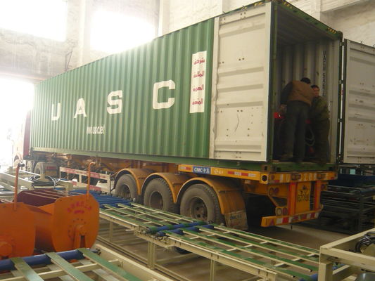 Linia produkcyjna płyt cementowo-włóknistych odpornych na ciepło z systemem sterowania PLC