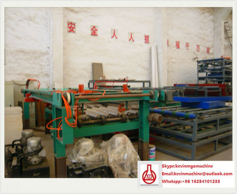 Elektryczna linia produkcyjna płyt z włókna cementowego, maszyna do tworzenia paneli kanapkowych o powierzchni 2000 m2