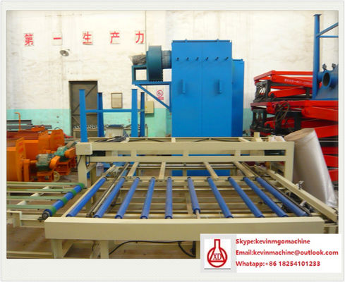 Automatyczna linia produkcyjna tabliczek Eps Sandwich Panel Mgo dla cementu / Mgo / proszku z piły drewnianej