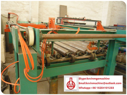 Maszyna do tworzenia płyt ściennych z tworzyw sztucznych cementu z technologią wytłaczania podwójnych rolków