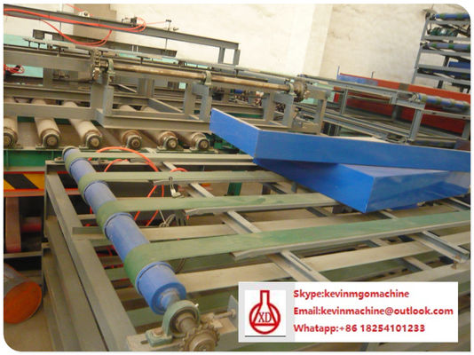 Maszyna do tworzenia płyt ściennych z tworzyw sztucznych cementu z technologią wytłaczania podwójnych rolków