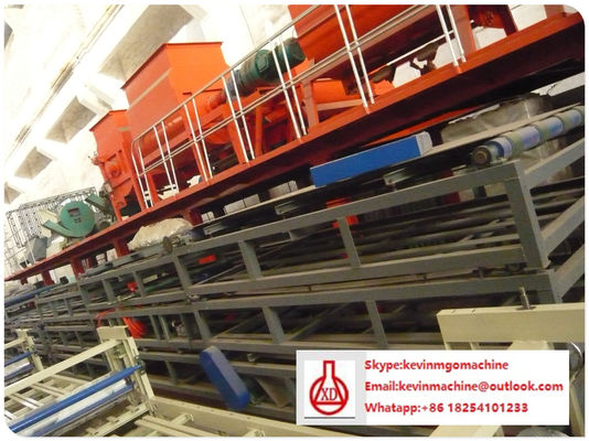 Maszyna do formowania płyt ściennych z włókien cementu w kształcie wnętrza 4 - 25 mm grubości