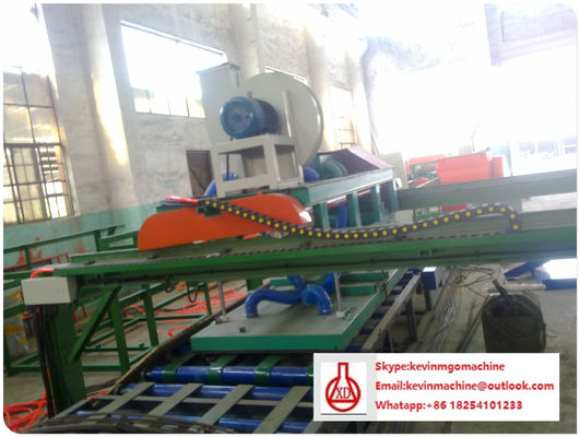 Linia produkcyjna paneli ściennych z płyty MgO z procesem nakładania kleju, fornirowania i suszenia