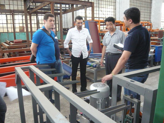 Półautomatyczna linia do produkcji płyt magnezowych MgO