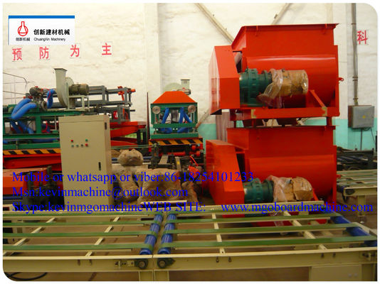 MgO Board Production Construction Material Making Machinery For Magnesium Oxide Wall Panels