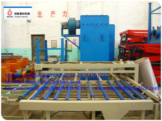 Dostosowany proces produkcji płyt Mgo o grubości z wydajnością 2000 arkuszy dziennie