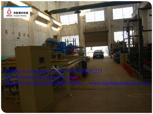 Linia produkcyjna płyt Mgo ognioodpornych dla płyt tlenku magnezu