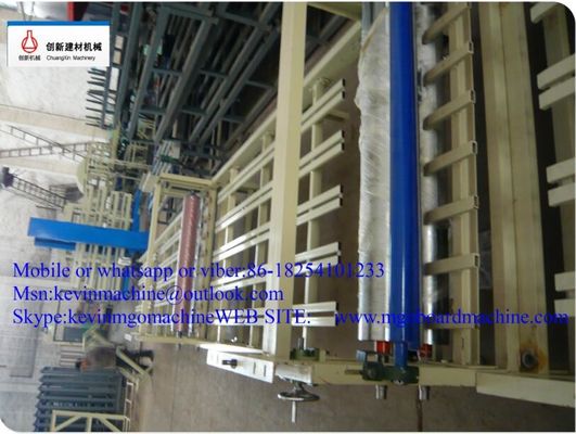 50HZ W pełni / Półautomatyczna linia do produkcji płyt MgO dla materiałów budowlanych