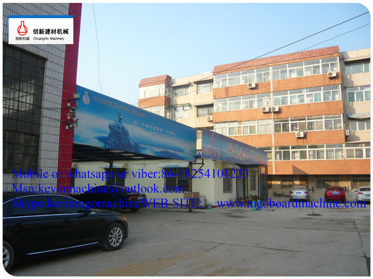 Zaawansowana linia produkcyjna płyt MgO z wysokim stopniem automatyzacji i systemem sterowania PLC