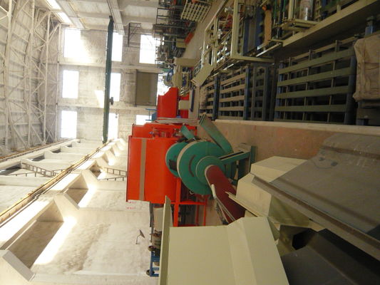 Maszyna do wykonywania płytek dachów z falistej płytki ognioodpornej