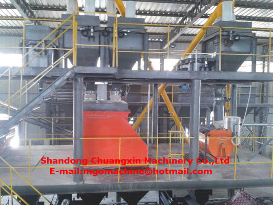 Wodoodporna maszyna do produkcji paneli ściennych do łazienek z materiałów tlenku magnezu