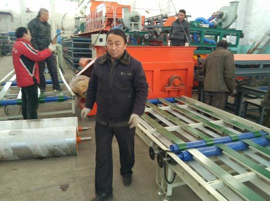 Typ wolnostojący Automatyczne produkty ognioodporne Sprzęt do paneli ściennych Maszyna do produkcji płyt