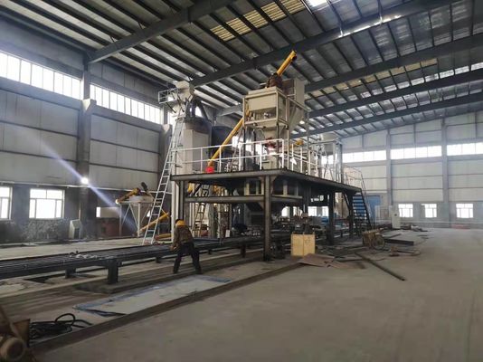 Półautomatyczna maszyna do produkcji paneli ściennych z płyt Mgo z częstotliwością 50 Hz