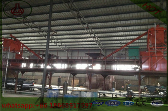Lightweight Waterproof Fiber Cement Board Production Line Strong Structure Long Lifetime