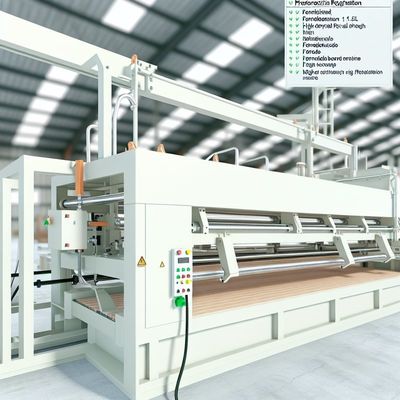 Wysoka wytrzymałość na zginanie, dostosowana maszyna do produkcji płyt cementowych, emisja formaldehydu ≤1,5 mg/L i nasiąkliwość wodą ≤10%