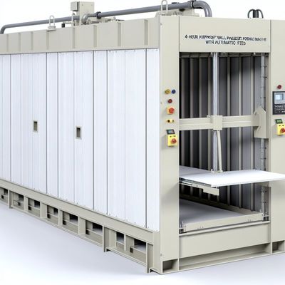 4-Hour Fireproof Wall Panel Forming Machine with Automatic Feed