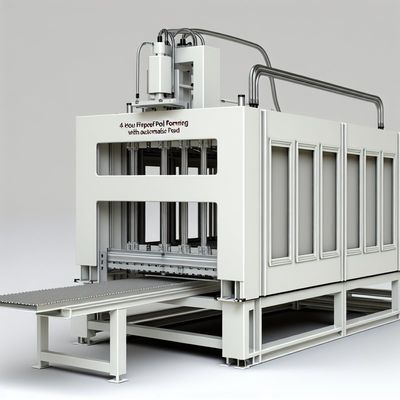 4-Hour Fireproof Wall Panel Forming Machine with Automatic Feed