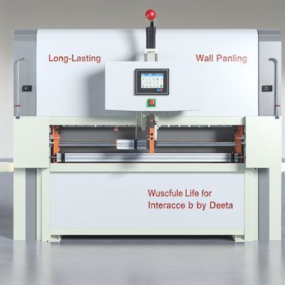 20 lat użytkowania Automatyczna maszyna do formowania paneli ściennych z ekranem dotykowym Delta